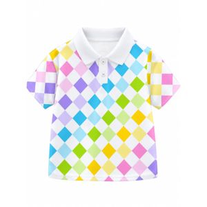 Classic Multicolor Kids Polo T-Shirt