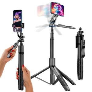 Porodo Wireless Selfie Stick Tripod with Phone Holder