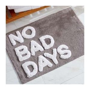 No bad days Aesthetic Tufted Floor Mat