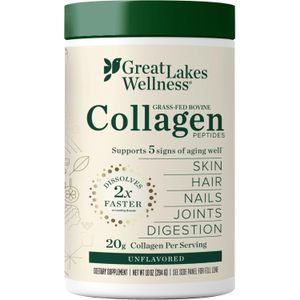 Greatlakes Bovine Collagen Peptides Powder for Skin, Hair, Nails, Joints 284g