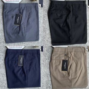 4 in 1 Men's Corporate Quality Smart Suit Trousers