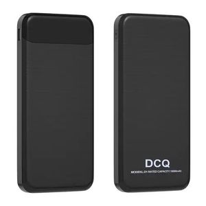 DCQ D1 Power Banks 10000MAh Utra Slim Portable Fast Charger