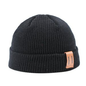 Winter Beanie Wool Knitted Head Warmer Cap