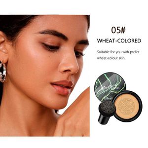 CC Foundation Moisturizing Concealer Waterproof Oil, Mushroom Head Air Cushion, Long-Lasting Nude Makeup