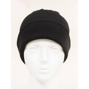 Unisex Head Warmer Beanie Headwarmer Skully Cap Hat Black
