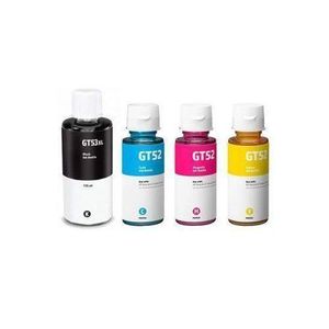 Refillable Ink For Smart Tank 615,519,419, 515, E.t.c GT53xl Black And Gt52 (C, Y, M)
