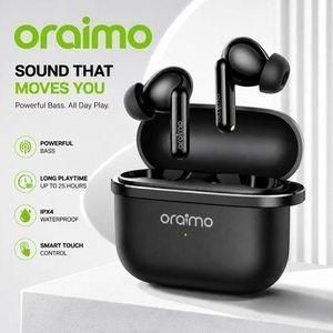 Oraimo SpaceBuds Lite Earbuds 40hrs Playtime Sound-360 Spatial Audio Anti-Lost True Wireless Earbuds OTW-324