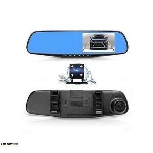 Rear-view Mirror In Car Camera DVR Dual Dash Cam