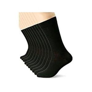 Kids School Socks - Black - 3Pairs