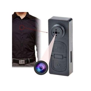 Wireless Button hidden Camera HD Audio and Video Recorder Hidden Mini Cam in Button Shape DVR Small Portable Button hidden Camera with SD Card Slot - Up to 32GB Support - Black