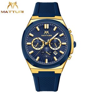 MATTURI Men's luxury Chronograph wrist watch 