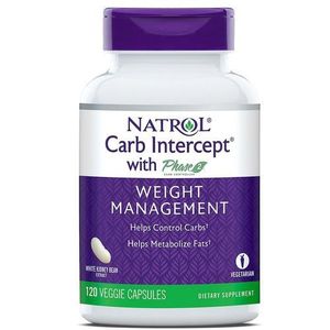 Natrol Carb Intercept With Phase 2 Carb Controller Capsules 120Cap