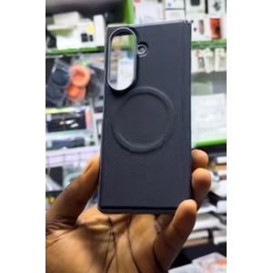 Samsung galaxy Z fold 8 Ultra Magnetic leather Case with Magsafe