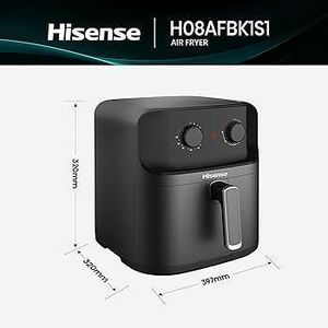 Hisense Air Fryer 8L 1700W (H08AFBK1S1)