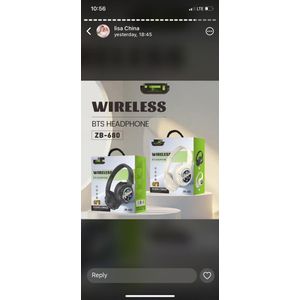 Head mounted Wireless Bluetooth earphones foldable with card insertion 