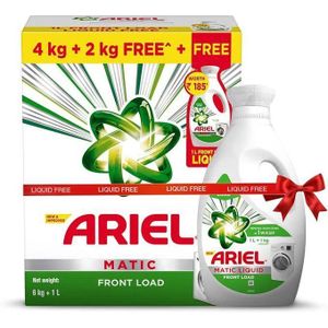 Ariel Matic Front Load 6Kg (4Kg + 2Kg Free)