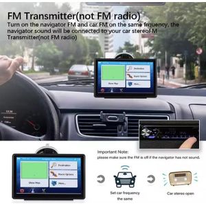 7inch Car GPS Navigator With Nigeria Map For Cars And Trucks  - Internet Connection Not Needed