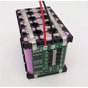 3S 60A Lithium-lon BMS Protection Board with Balancing Function - 60A PCB Circuit Module for 18650 Batteries (11.1V/12.6V/14.8V/16. charge and discharge module 8V) .8V