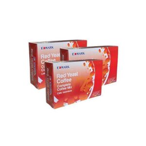 Edmark Red Yeast Coffee - Pack Of 3