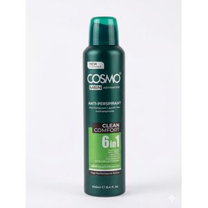 Cosmo MEN ADVANCED ( CLEAN COMFORT ) BODY SPRAY 250ML