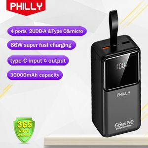 Philly  PD-31  66W Super Fast Charge 30000mAh Power banks