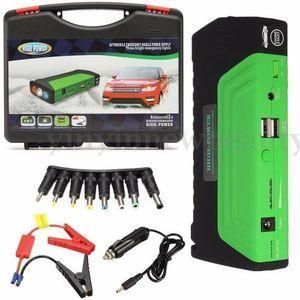 High Power JUMP STARTER KIT And POWER BANK With Inflator & Air Compressor For Cars, Laptop & Mobile Devices - 99800mAH 12V ULTRASAFE LITHIUM - Torch Light- MULTI FUNCTIONAL