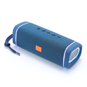 Portable Bluetooth Speaker With LED Light, Outdoor Wireless Stereo Sound Box, Long Battery Life, TF Card Playback, Hands-Free Call Speaker