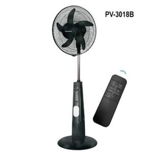 Polystar 18" Rechargeable Standing Fan With Remote Control