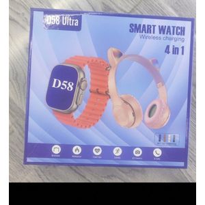 D58 Smartwatch & Car Headset Set – 2-in-1 Gadget Bundle