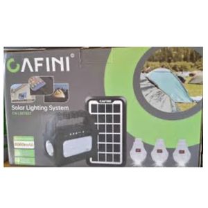 Solar Energy Lighting Kit 3 Bulbs