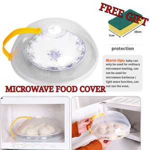 Microwave Oven Food Cover Plate Dish Transparent Anti-splash Cap