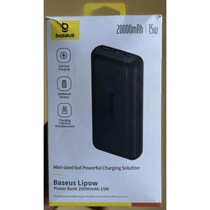 Basues Lipow Power Bank 20000mAh 15W Type C IN/OUT