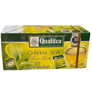 Qualitea NATURAL Green Tea - 25 Teabags