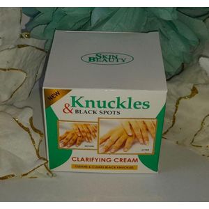 Skin Beauty Knuckles & Black Spots Clarifying Cream.