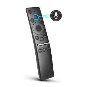 Samsung Smart Tv Replacemnet Remote Compatible for QLED UHD Frame Curved Solar 4K Q60 Q70 Q80 Q90 8 Series 9 Series TU8000 AU8000 With (Voice Remote Control) 