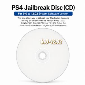 PS4 Jailbreak Bootable BD-J Disc for Firmware 9.00-12.02 GoldHEN Payload Loader