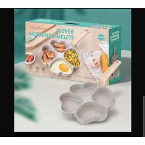New creative love baking tray non-stick four-hole egg hamburger frying pan induction cooker universal mini egg pan wholesale   Colour: different colours   