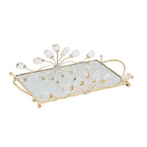 Luxury Crystal Mirror decorative Vanity & Coffee Table Tray 