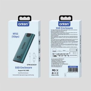 Onten UCA321 SSD Enclosure Support M.2