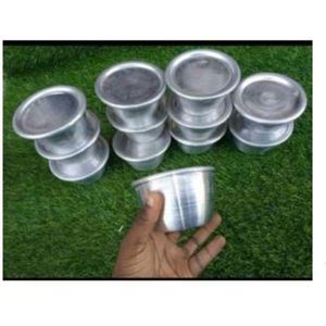 12-Piece Aluminum Moi Moi Plate Set – Large Size