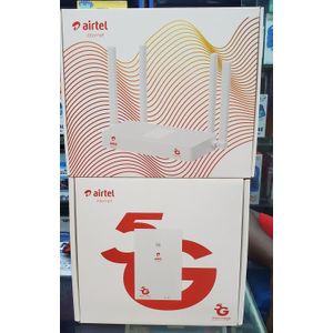 Airtel 5G Smart Connect outdoor unit (ODU) router Unlimited browsing PHYSICAL SIM connecting up to 64 devices. For office, church, school, hotel 