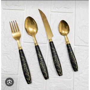 24-Piece Creative Western-style Spoon & Fork Tableware Set