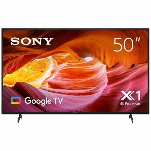 Sony BRAVIA 50'' 4K X-Reality Pro Ultra HD Google TV - Frameless
