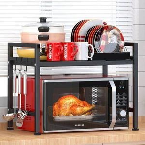 1 tires microwave stand