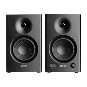 Edifer MR4 Powered Studio Monitor Speakers, 4" Active Near-Field Monitor Speaker - Black (Pair)