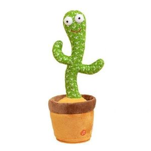 Dancing Talking Cactus Doll Toy Speak Record Repeat Sound