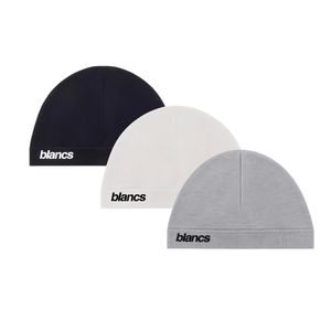 3pcs Blancs Beanie skull caps