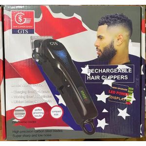 Gts 6620 Hair Clipper – Professional Trimmer with Zero Gap Blade & LED Display
