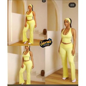 Yellow Two Piece FEMALE 
