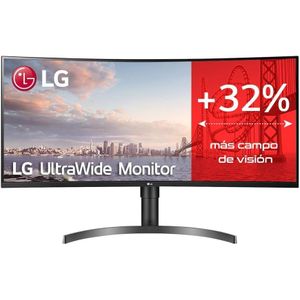 LG 35-inch Curved UltraWide QHD HDR Monitor with FreeSync™ – 35WN65C-B